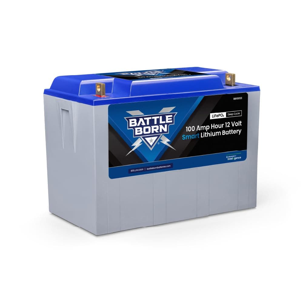 100Ah 12V Smart LiFePO4 Deep Cycle Battery