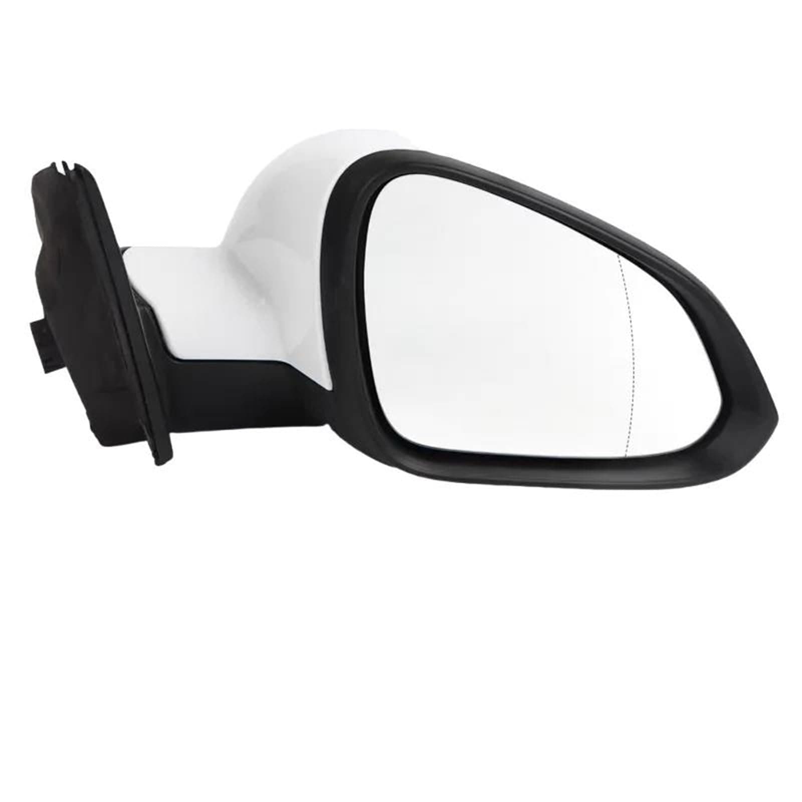 Mirror Assembly Heated Electric Door Wing Foldable Side Rearview Mirror Assembly For Buick For Regal 2011 2012 2013(6 pins White right)