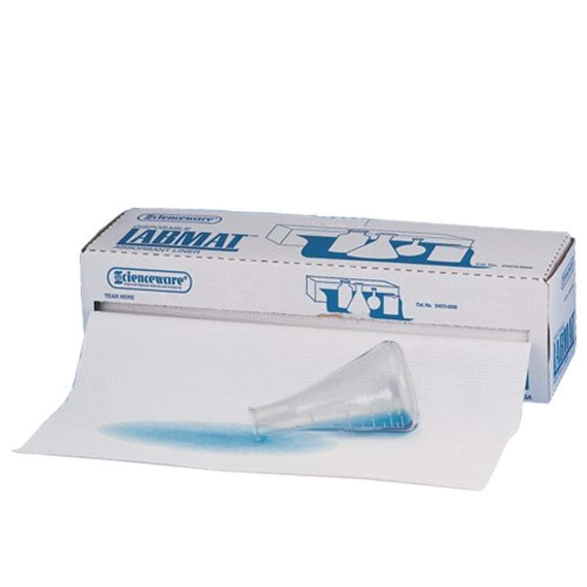 sp scienceware Bel-Art Labmat Bench Liner; 50 Feet, White (F24675-0000)