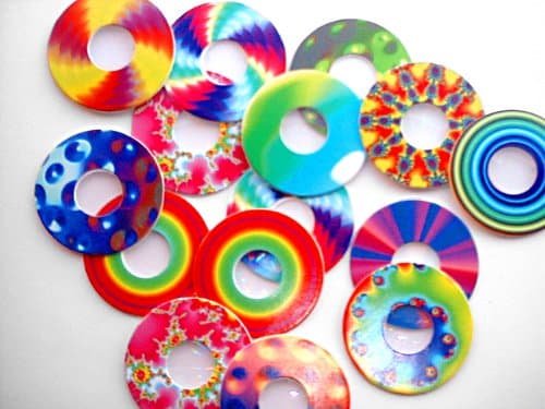 Diffraction Grating Rainbow Peephole - Pack of 5 Peep Holes