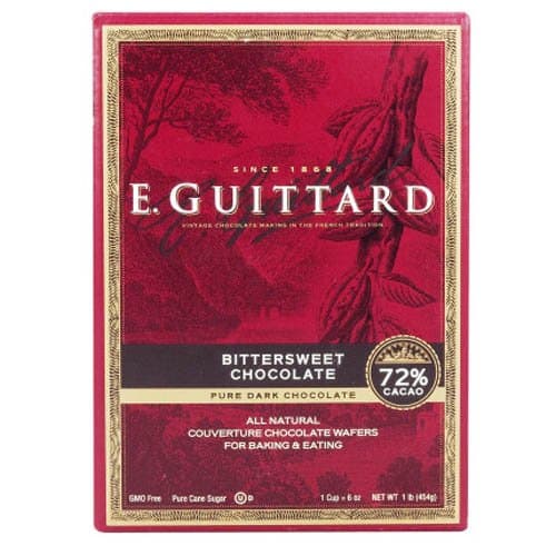 E. Guittard 72% Cacao Bittersweet Chocolate Wafers