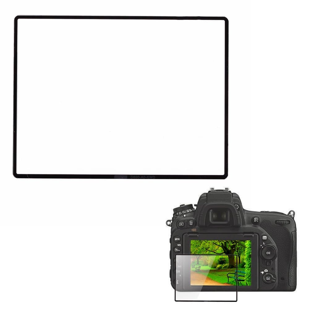 GGS Self-Adhesive Optical Glass LCD Screen Protector for Nikon D750