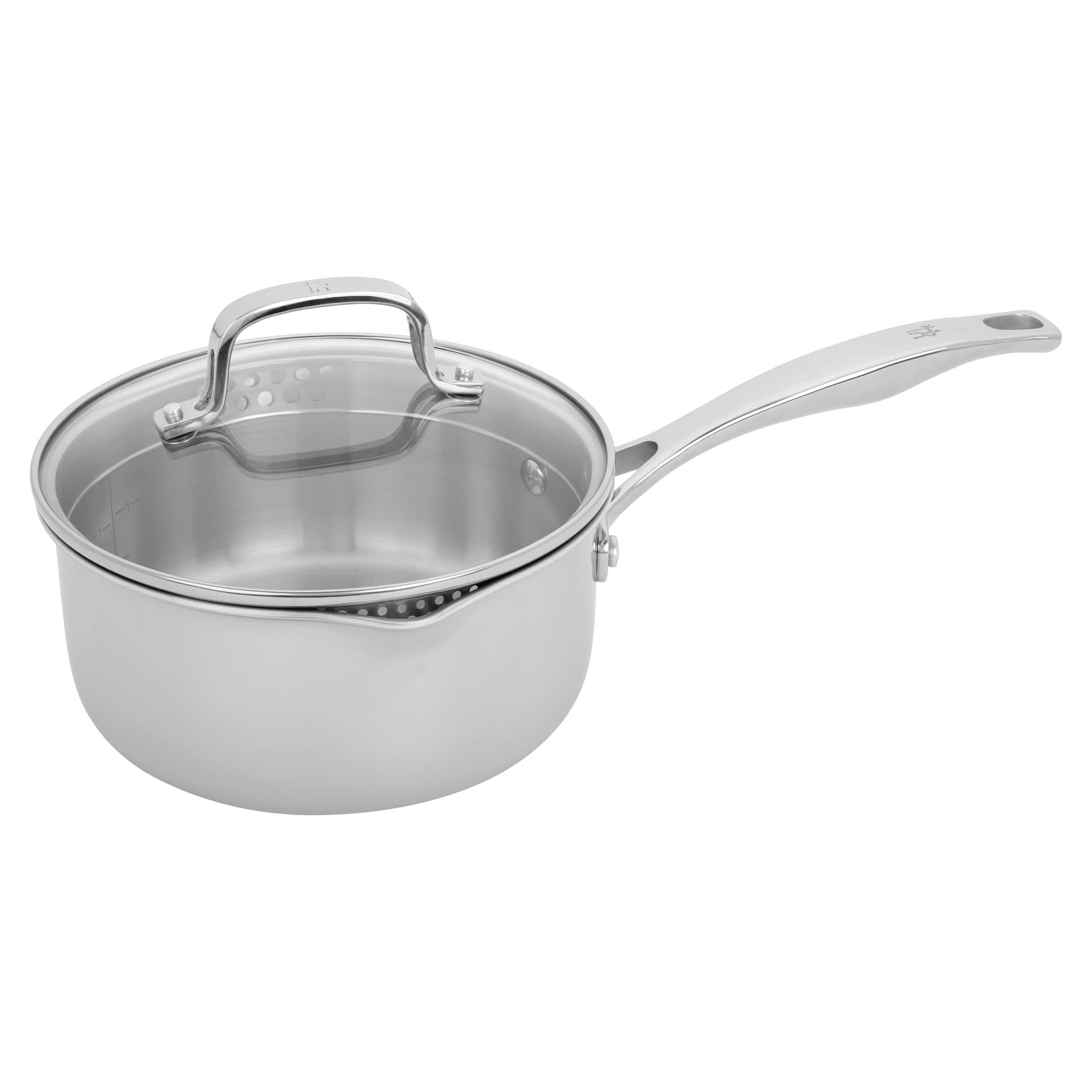 Clad H3 Saucepan, 2-qt, Stainless Steel