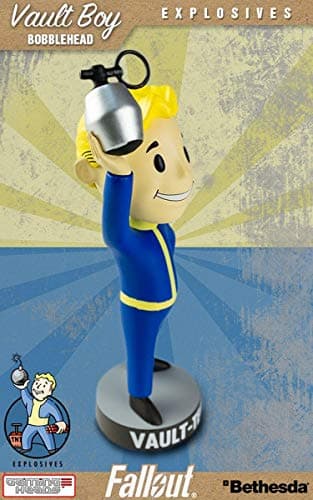 Fallout 3: Vault Tec Pip Boy Explosives Bobblehead Figure Toy - 5"