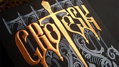 Grotesk Macabre Playing Cards (Black Tuck) by Trick