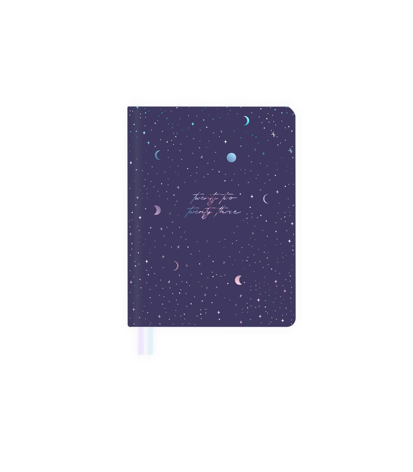 Takenote Academic Diary 22-23 – Stella – Week to View – Size A6 – 12 x 16 cm – Flexible Binding – Language: Spanish – English – Includes Stickers and Two Record Tapes – Agendas