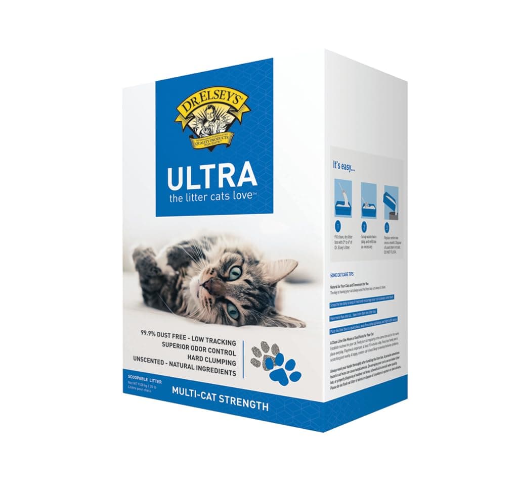 Precious Cat Ultra Premium Cat Litter, 20-Pound