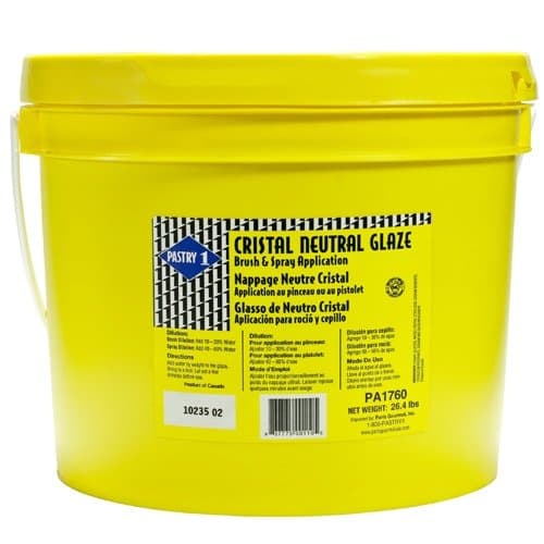 Clear Mirror Glaze - Brush and Spray Application - 1 pail - 26.4 lb