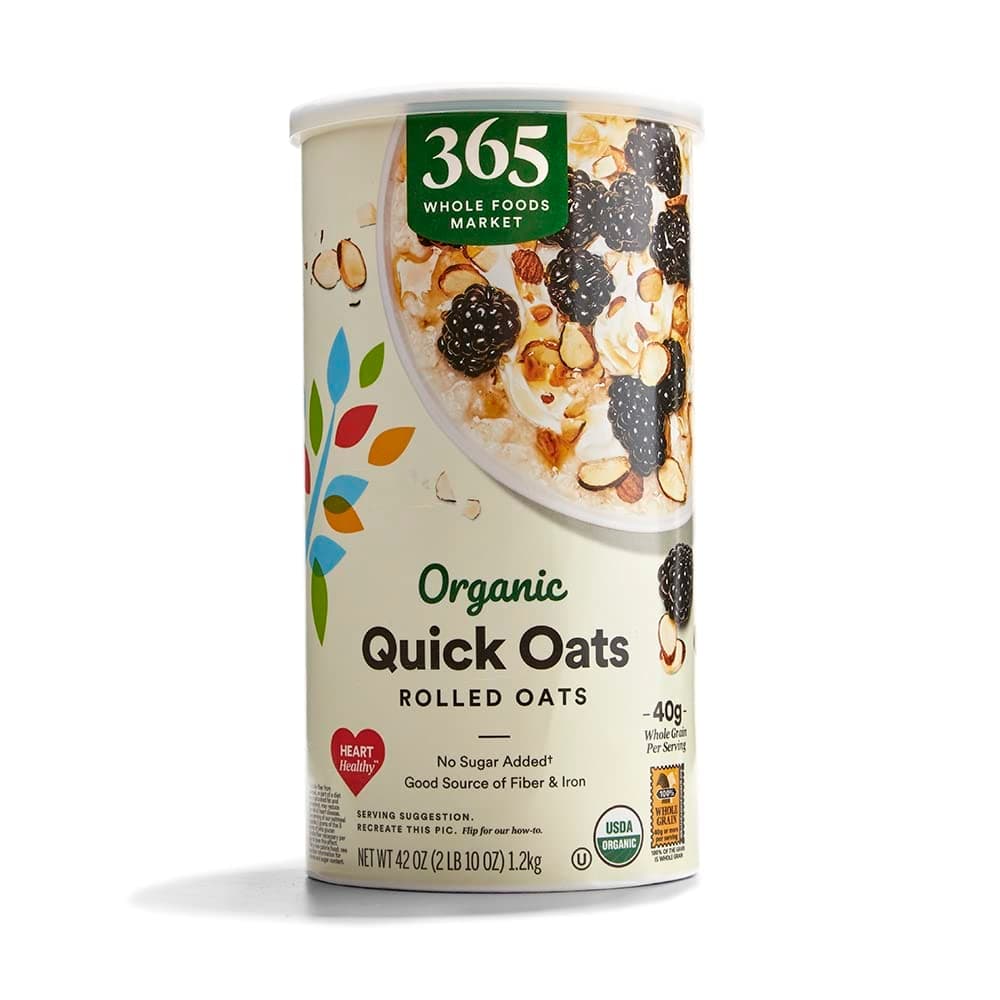 Organic Quick Oats, 42 Ounce