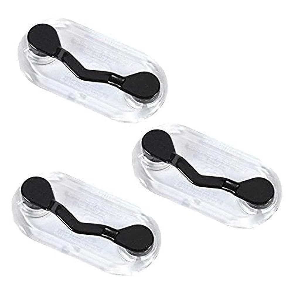 Readerest Magnetic Glasses Holder (3 Pack), Magnet Clip for Readers, Sunglasses & Work Badges for Men & Women, USA Made