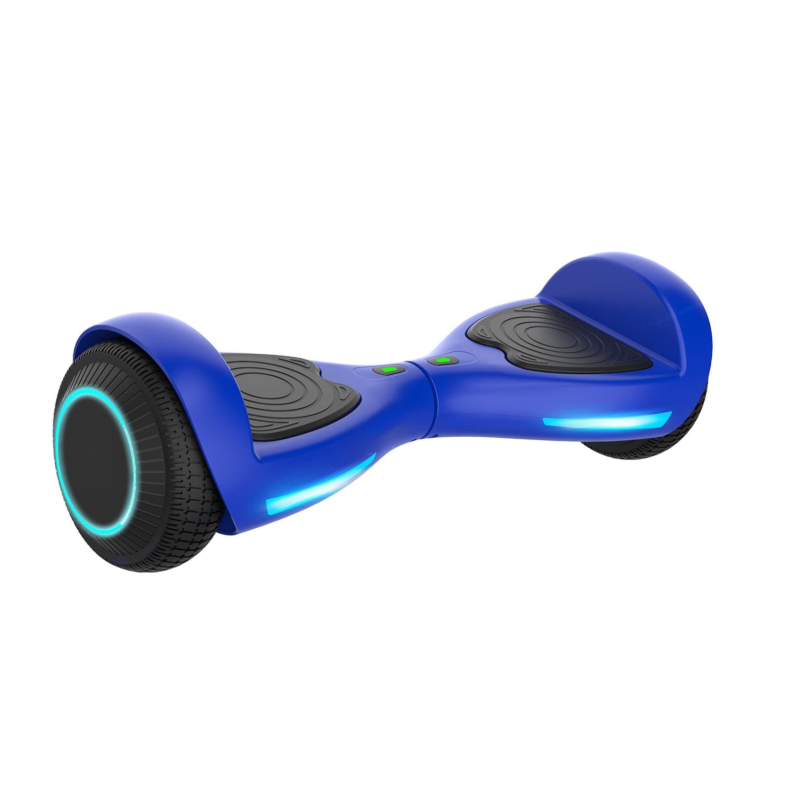 Fluxx Hoverboard with 6.5" LED Wheels & Headlight, Max 3.1Miles Range & 6.2mph Power by 200W Motor, UL2272 Certified Approved and 50.4Wh Battery Self Balancing Scooters (Blue)