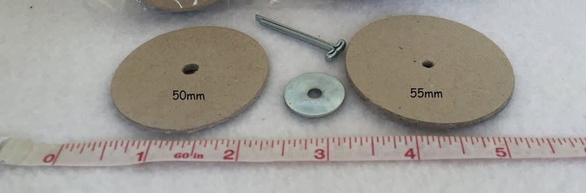 bangdan Joints for Complete Teddy Bear, Plush Animal, 50mm 5 Millboard Joints