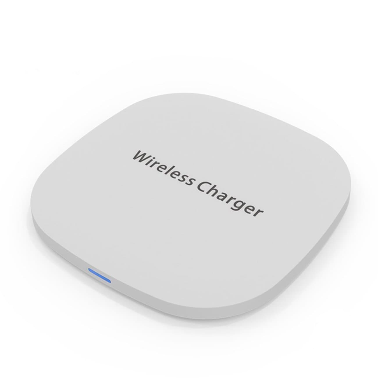 Fast Wireless Charger, MelkTemn Qi Wireless Charging Pad for iPhone 8 8plus X 10, Samsung Galaxy S6Edge+, S7, S7Edge, S8, S8Plus, Note7, Note8 and all Qi-Enabled Devices (White)