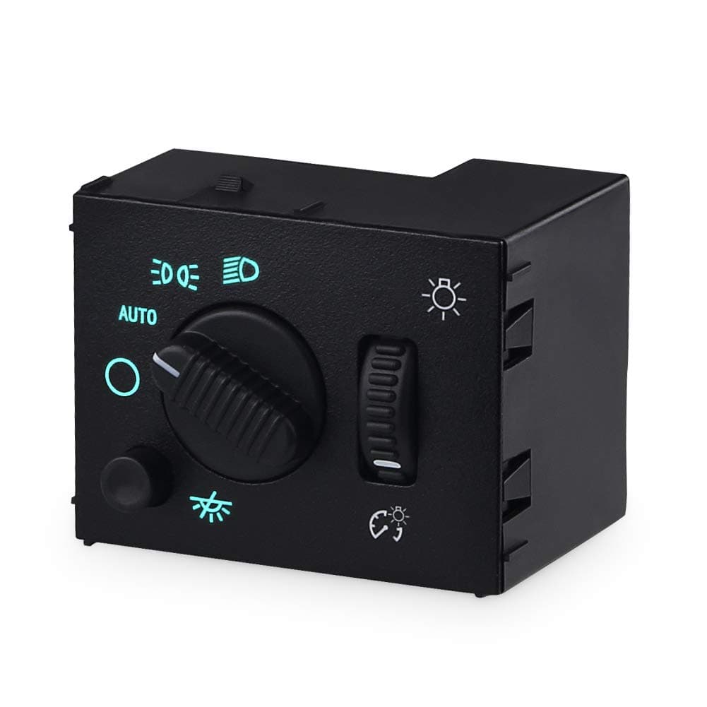 Headlight Switch Headlamp Dimmer Compatible with Chevy Silverado Suburban Tahoe Avalanche Cadillac Escalade Hummer H2 GMC Sierra GMC Yukon XL 2003-2007 Replacement for 19381535 15194803 D1595G