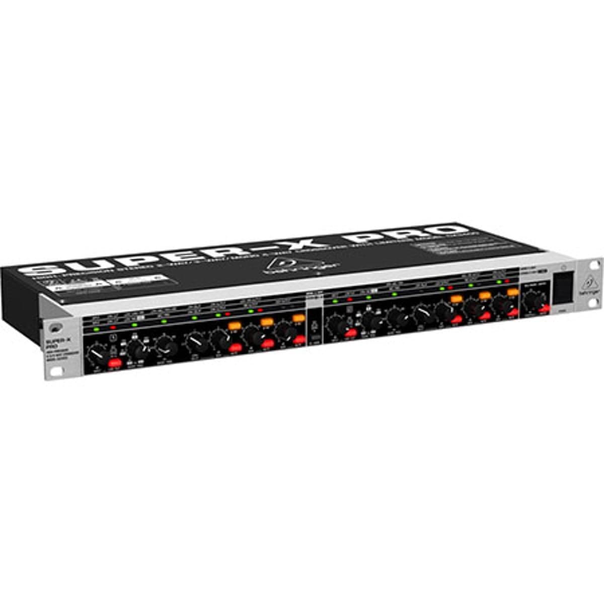 Behringer Super-X Pro Cx3400 High-Precision Stereo 2-Way/3-Way/Mono 4-Way Crossover With Limiters