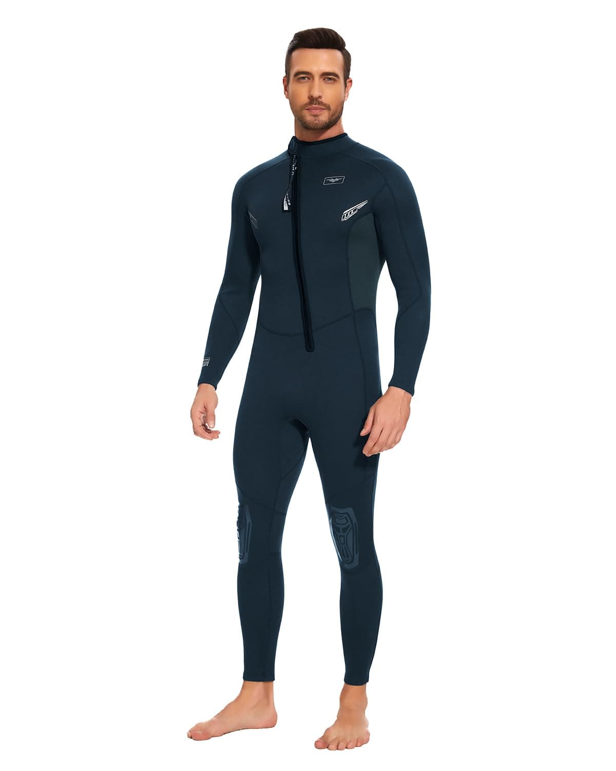 Seaskin Wetsuits for Mens Womens 2mm Front Zip Full Body Diving Suits