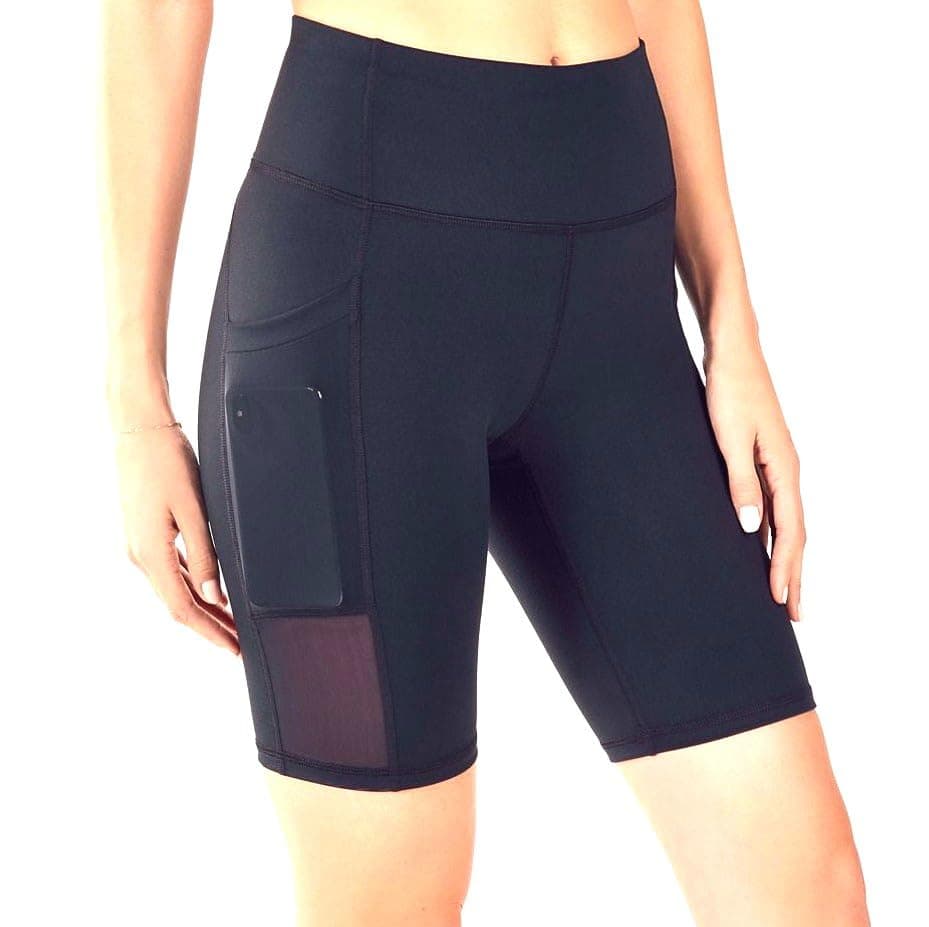 Poly Spandex Women’s Sports Shorts for Slim Fit