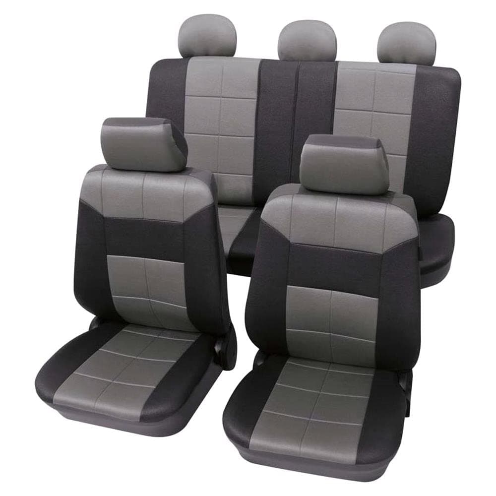 Petex Dakar Universal car seat cover set Grey, Black