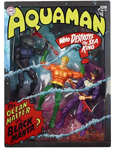DC Multiverse Aquaman Between Two Dooms 2018 San Diego Comic Con ( SDCC ) Exclusive Mattel Universe Action Figure 3 Pack
