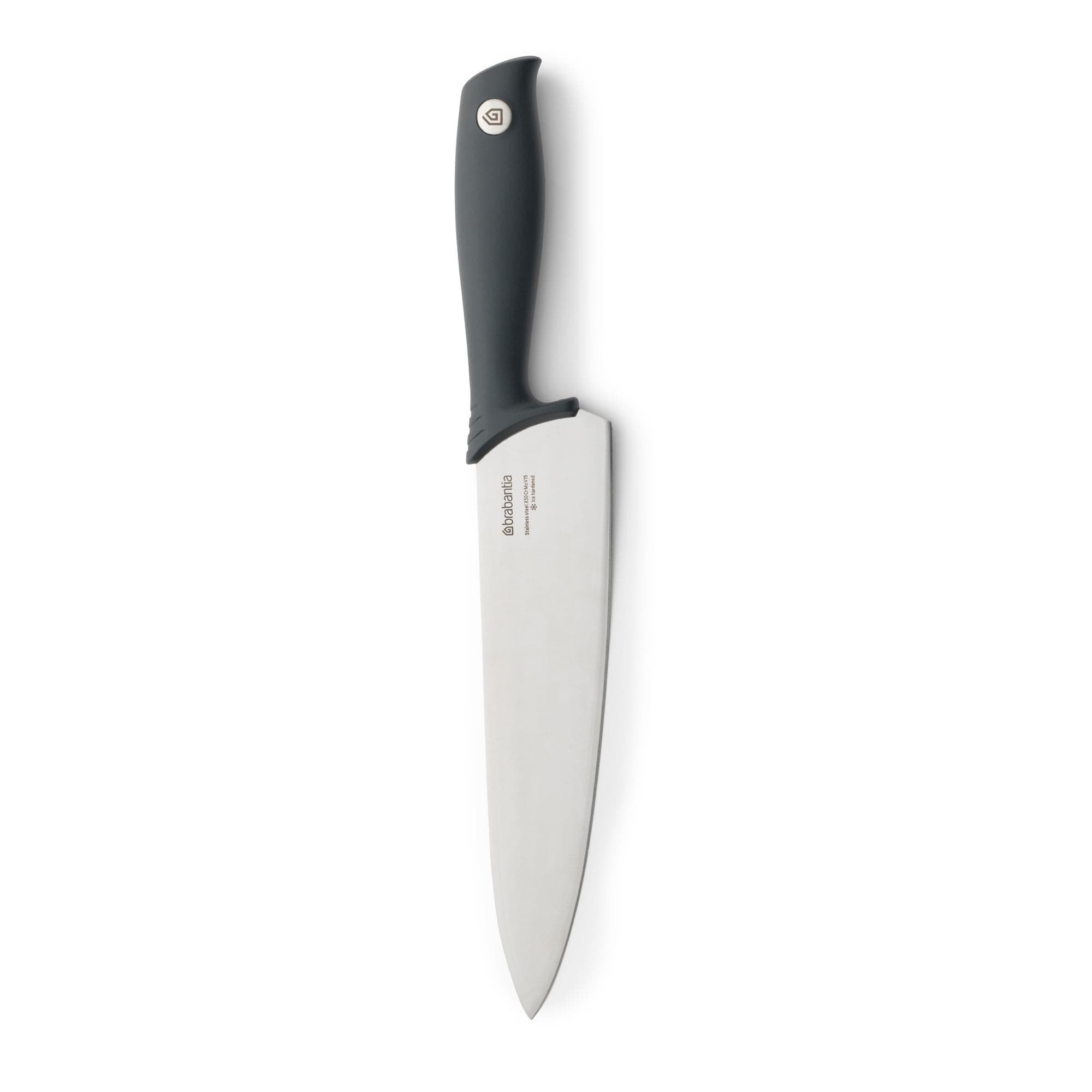 Brabantia Tasty+ Chef's Knife, Dark Grey