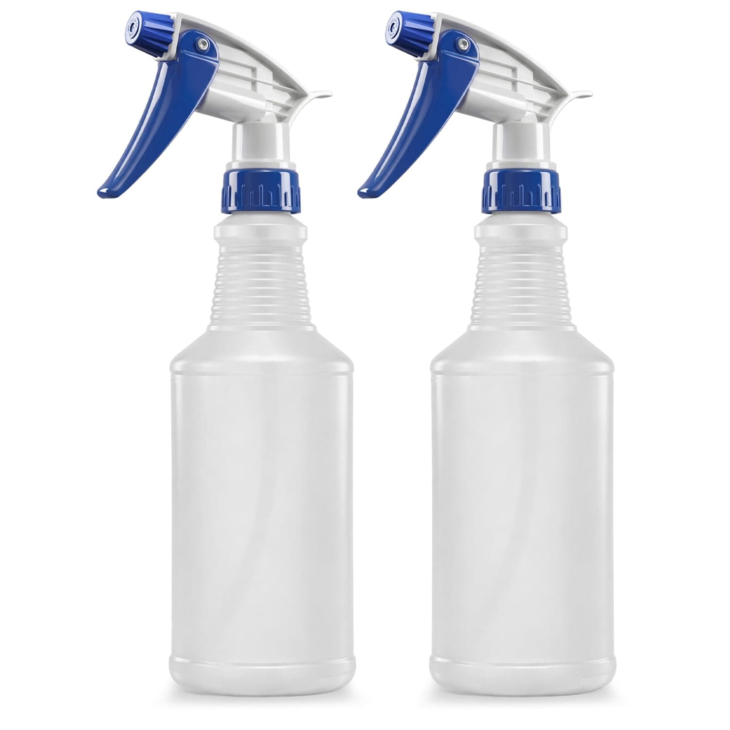 Bar5F Set of 2 Premium Empty 16 oz Spray Bottles, NBR Gasket - Superior Hydrocarbon Resistance - Ideal for Auto Detailing & Industrial Cleaning