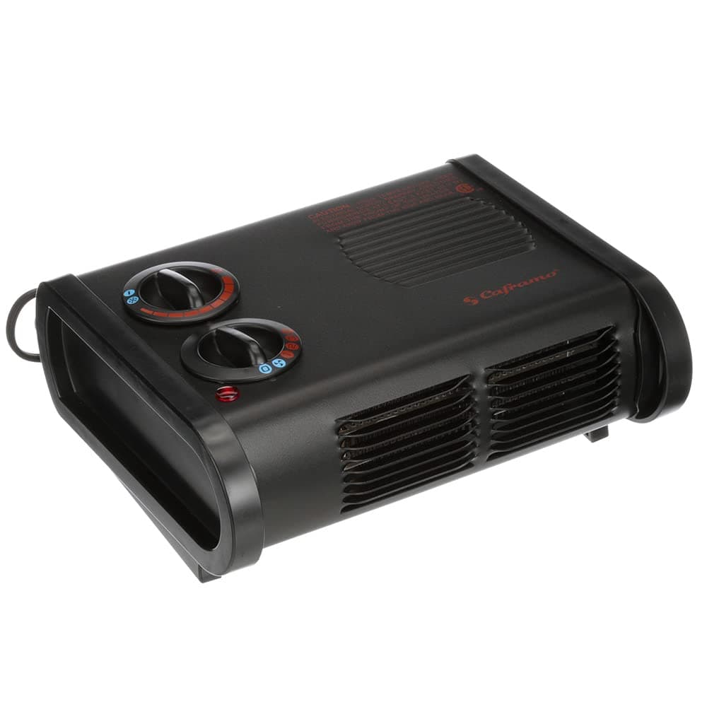 Caframo True North Heater. Low Profile, Quiet, Powerful Heater for Work and Home. Black, 11.25" x 8" x 5" (9206CABBX)