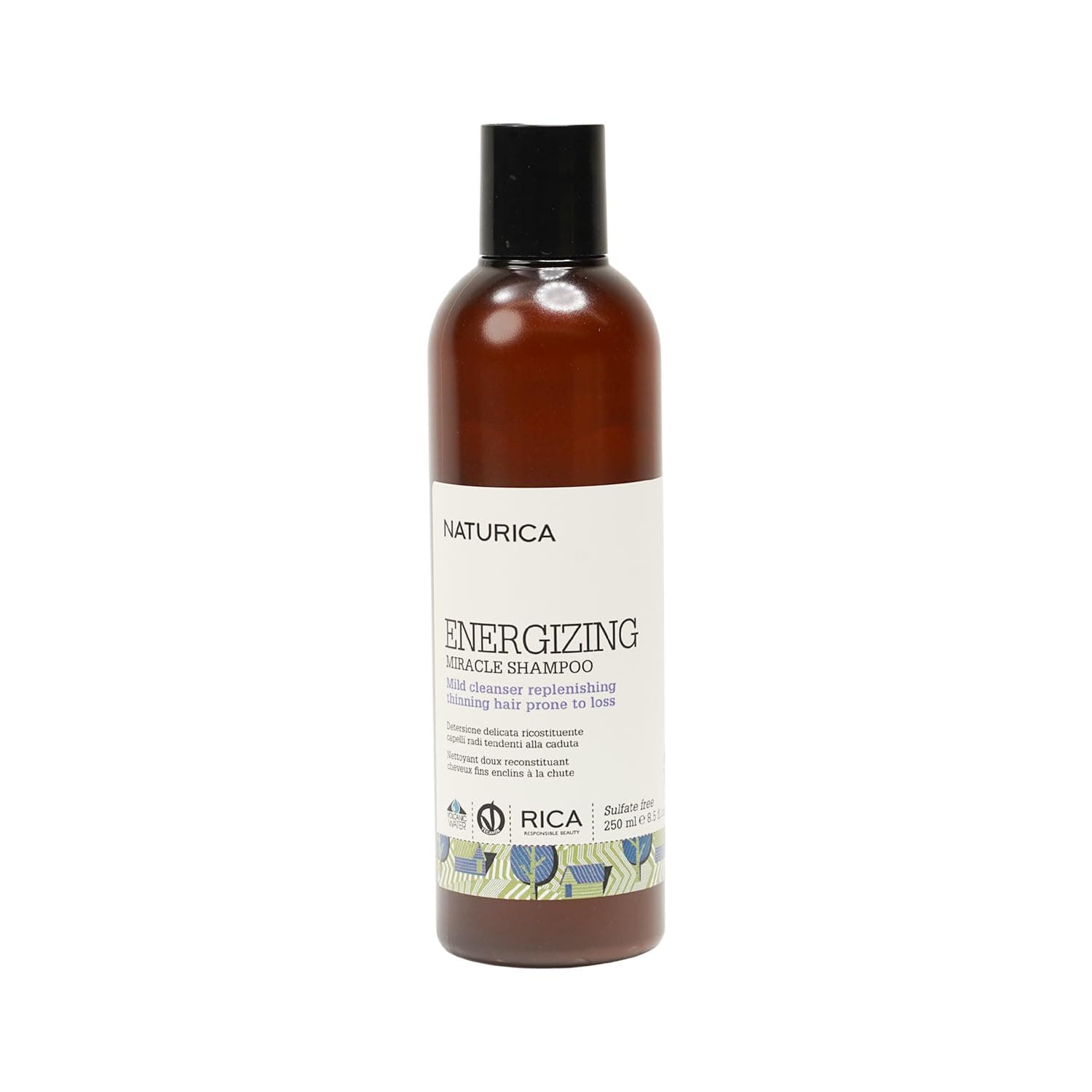 Energizing Miracle Shampoo for Thinning Hair with Caper and Ginseng Extract - 250ml
