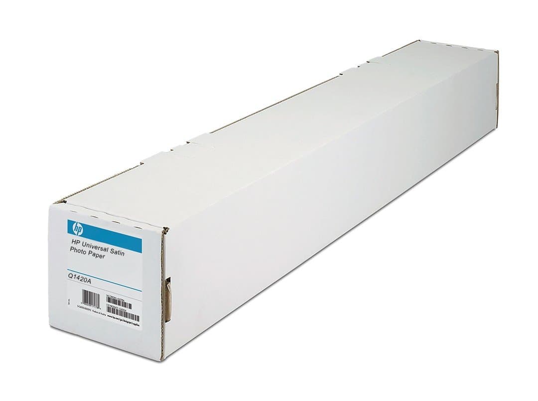 HP Q1420A 24inx100ft Large Format Semi-Gloss Photo Paper