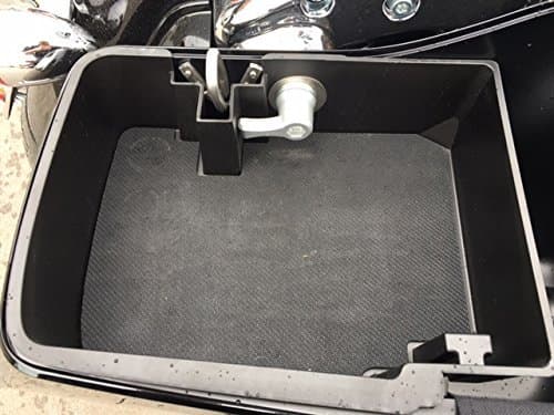 Top Shelf Custom Injection Molded ABS Saddlebag Organizer Tray (2014 - Current H-D ABS Hard Bags Rt)