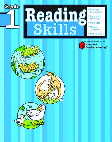 SparkNotes Reading Skills: Grade 1 (Flash Kids Harcourt Family Learning)