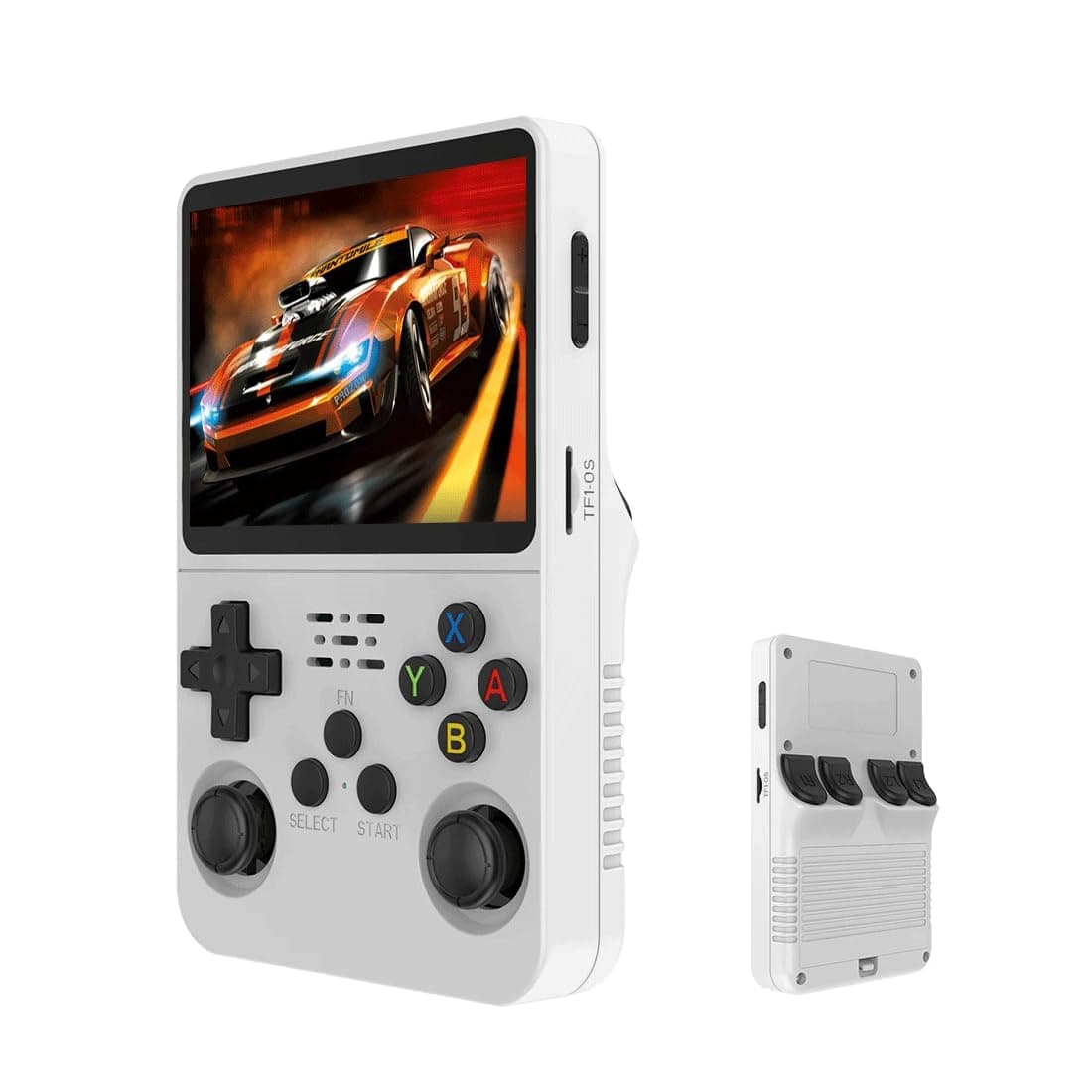 R36S Retro Handheld Game Console, Preinstalled Emulator 128G TF Card - 20000+ Classic Games, 3.5-inch IPS Screen Linux Retro Arcade Pocket Console Video Player