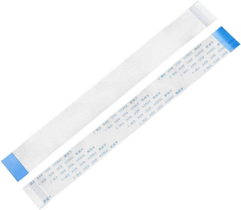 40 Pin 0.5mm Pitch (A-Type | Contact Pins on Same Side) FPC FFC Flexible Flat Cable, 300MM Length, Use for LVDS, Projects (Pack Of-1)