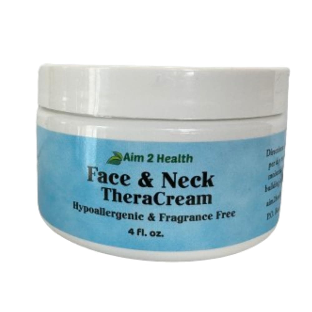 Face & Neck Cream With 10% Urea NEW 4 oz Jar Natural Soothing Face Cream
