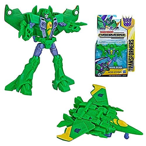 Cyberverse Acid Storm Toxic Slice Attack Transformer Action Figure 4.5"