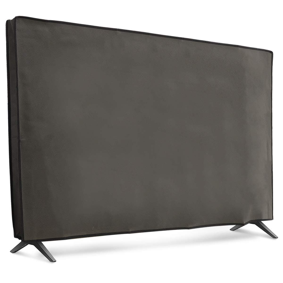 kwmobile 49-50" TV Cover - Dustproof Cover LCD TV Protective Cover Dust Proof Dark Gray