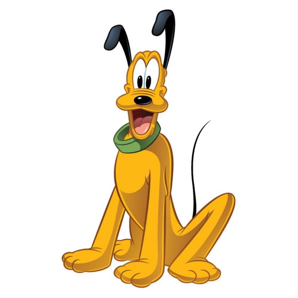 Roommates Disney Pluto Giant Wall Decal, Multi-Colour, RMK1511GM