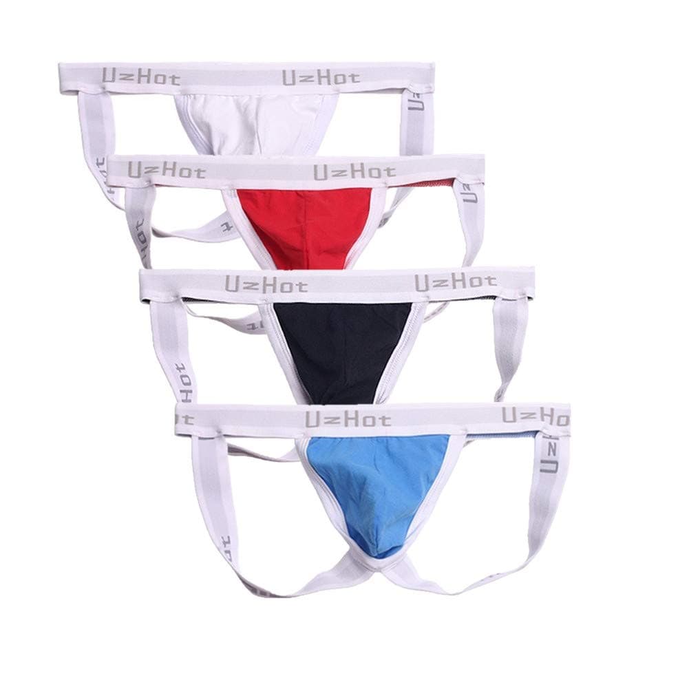 HuntDreamMen's Jockstrap Underwear Athletic Supporter Briefs
