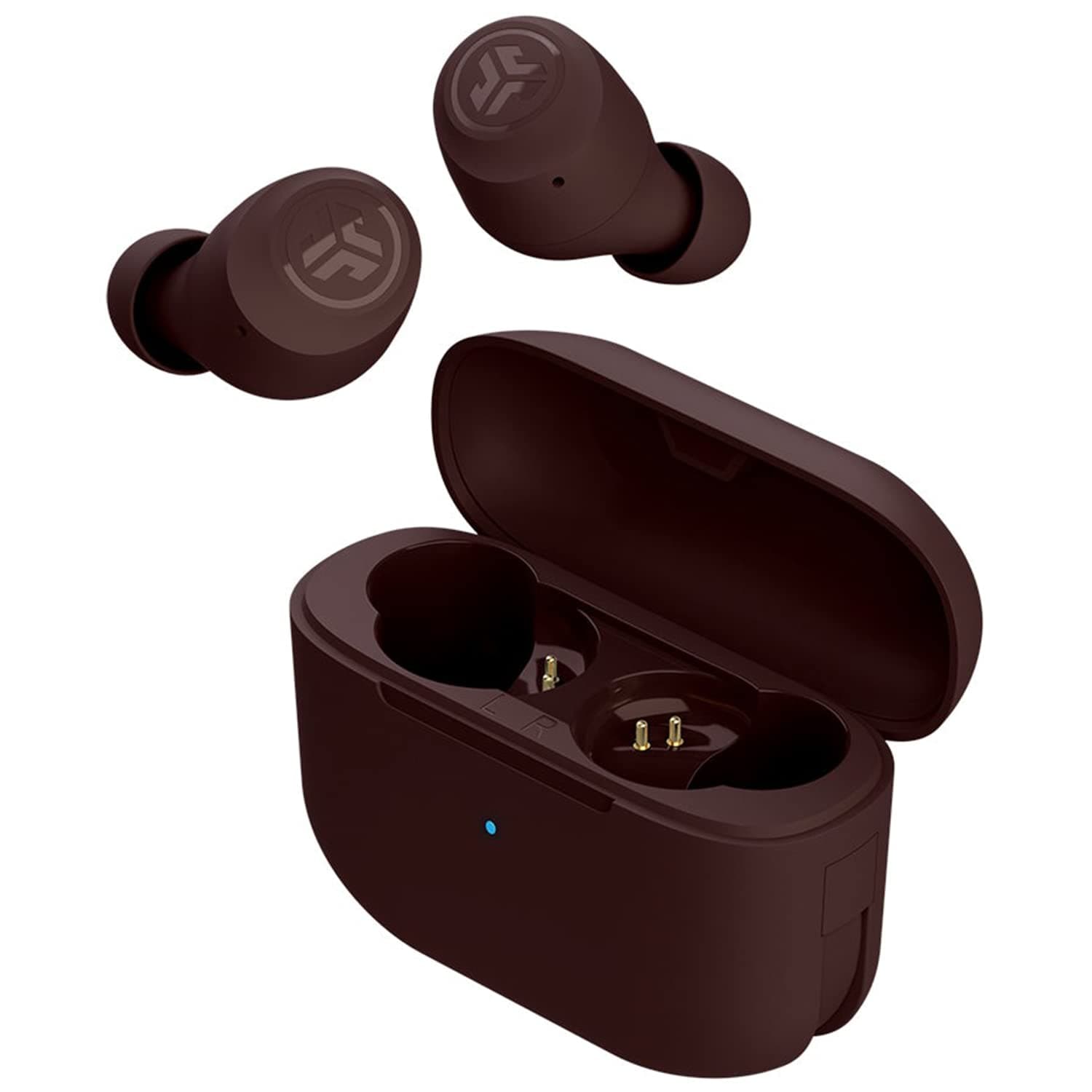 JLab Go Air Tones True Wireless Earbuds Designed with Auto On and Connect, Touch Controls, 32+ Hours Bluetooth Playtime, EQ3 Sound, and Dual Connect, Natural Earthtone Color (4975 C)