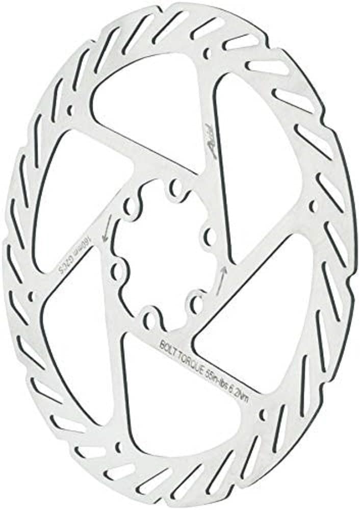 G2 CleanSweep Disc Brake Rotor - 180mm, 6-Bolt, Silver