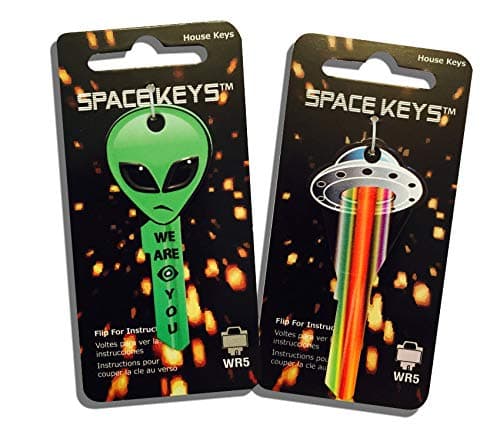 2 Alien and UFO Shaped Compatible with Weiser WR5 WR3