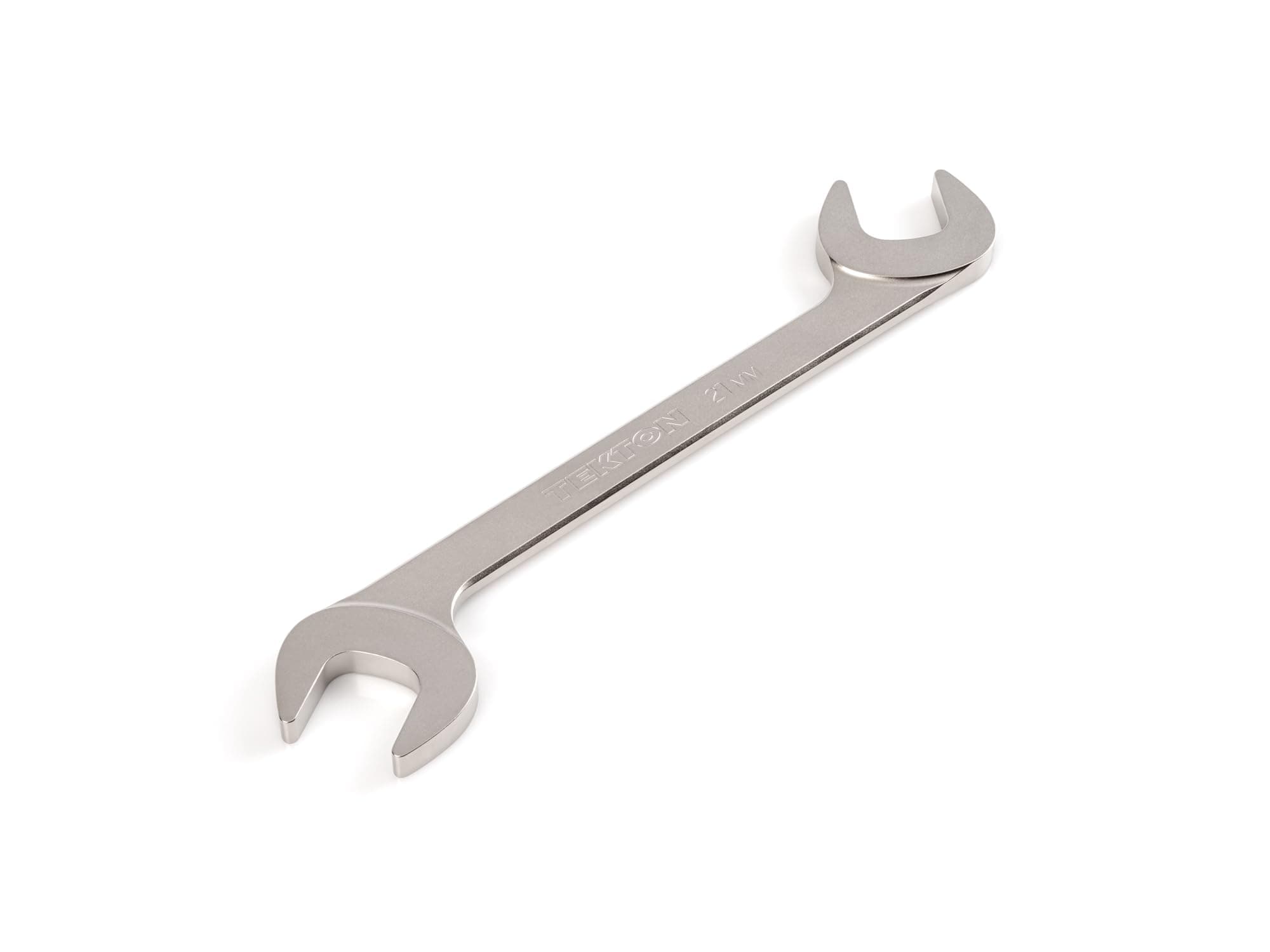TEKTON 21 mm Angle Head Open End Wrench | WAE84221 | Made in USA