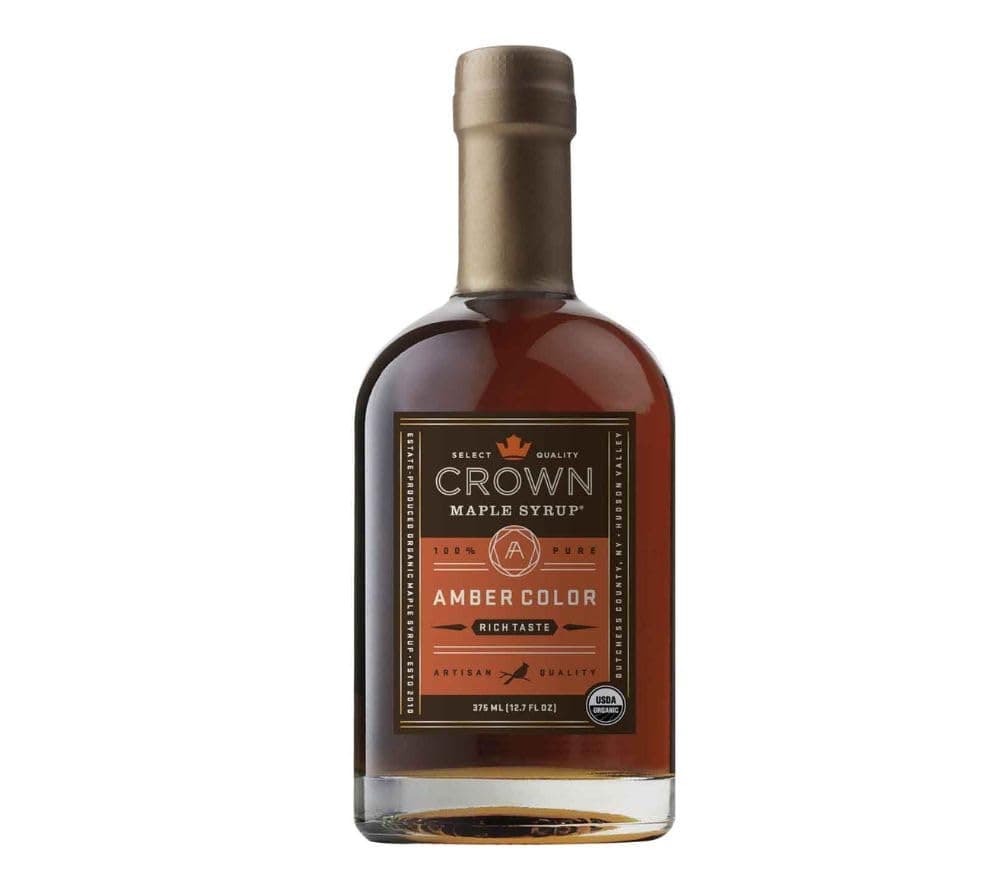Amber Color, Rich Taste Organic Maple Syrup, 12.7 Fl Oz, Flavor Marinades, Cocktails, Pancakes, Squash & Bacon