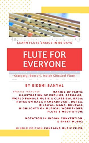 FLUTE FOR EVERYONE: Learn Flute in 60 Days (COURSE Book 1) Kindle Interactive Edition