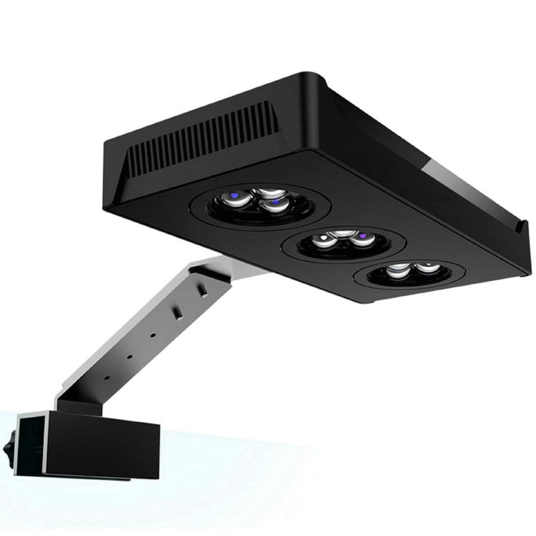 Aquarium Light –3rd Generation A029 Aquarium LED Light 30 Watts Saltwater Light with Touch Control, 5W LED Chips for Coral Reef Nano Fish Tank Marine Tanks with Timer & Screen