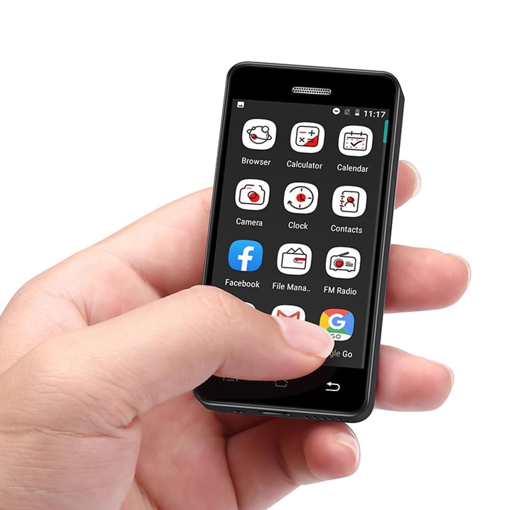 Unlocked Mini Mobile Phone 2.45 Inch Phonebaby Smartphone Android 5.1 OS Cell Phone (gold)