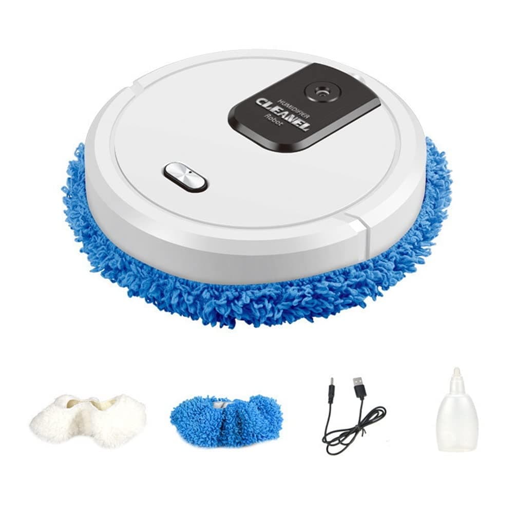 marian Robot Vacuum Sweeping Mopping Robot Dry and Wet Humidifying Suction Robot-A