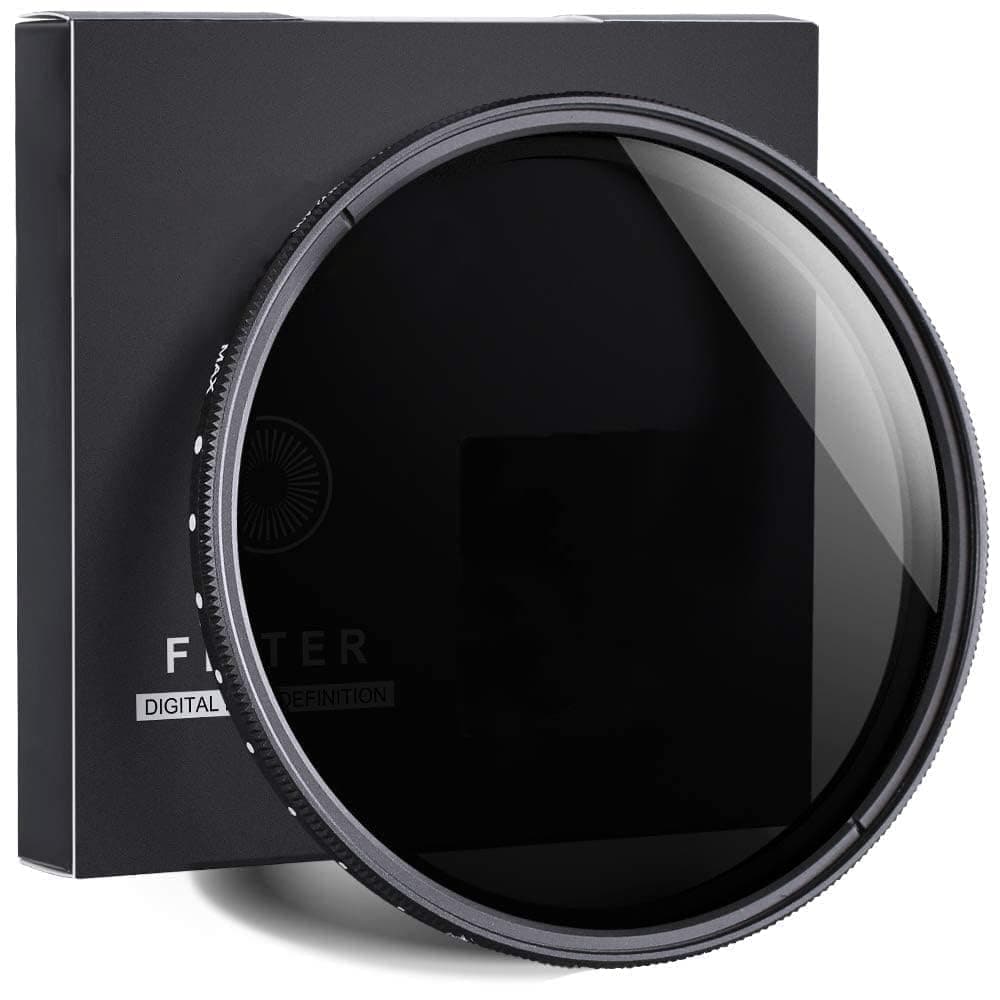 FND Variable ND Filter Compatible with Tamron 18-400mm F/3.5-6.3 Di II- Photomaa Series Neutral Density Adjustable ND2-ND400 Filter Size 72MM