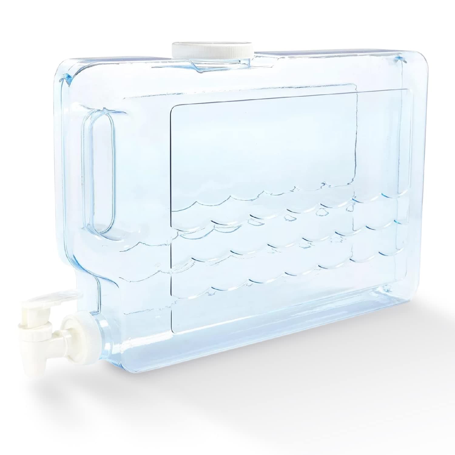 Arrow Home Products 745 Plastic Beverage Container - 1.25 Gal, 1 Pieces, White Clear