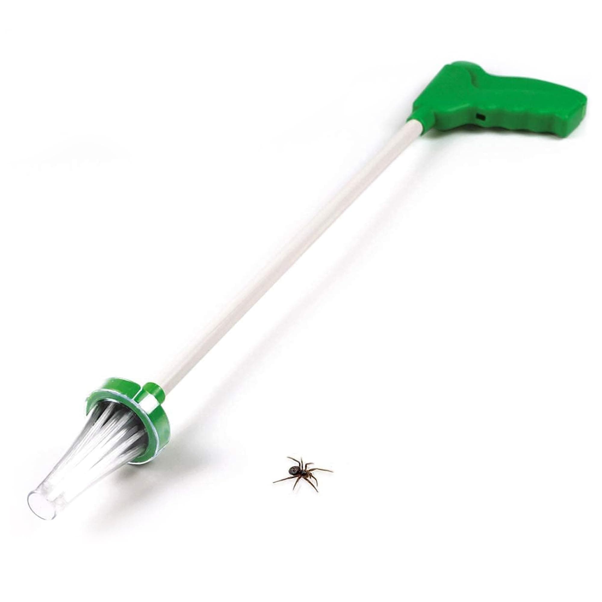 KEPLIN Spider Catcher, Bug Trap Catcher Extra Long with Handle, Safely Humanely Removes Spiders, Insects, Daddy Longlegs, Wasps, Bees and Moths, Origina (Green)