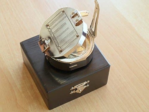 BRUJULA Compas Laton in Box Nautica